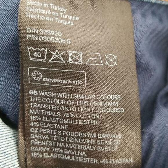 & Denim Jeans Women's Size 32 Shaping Skinny Ankle Regular Waist Mid Rise Denim - Picture 13 of 13